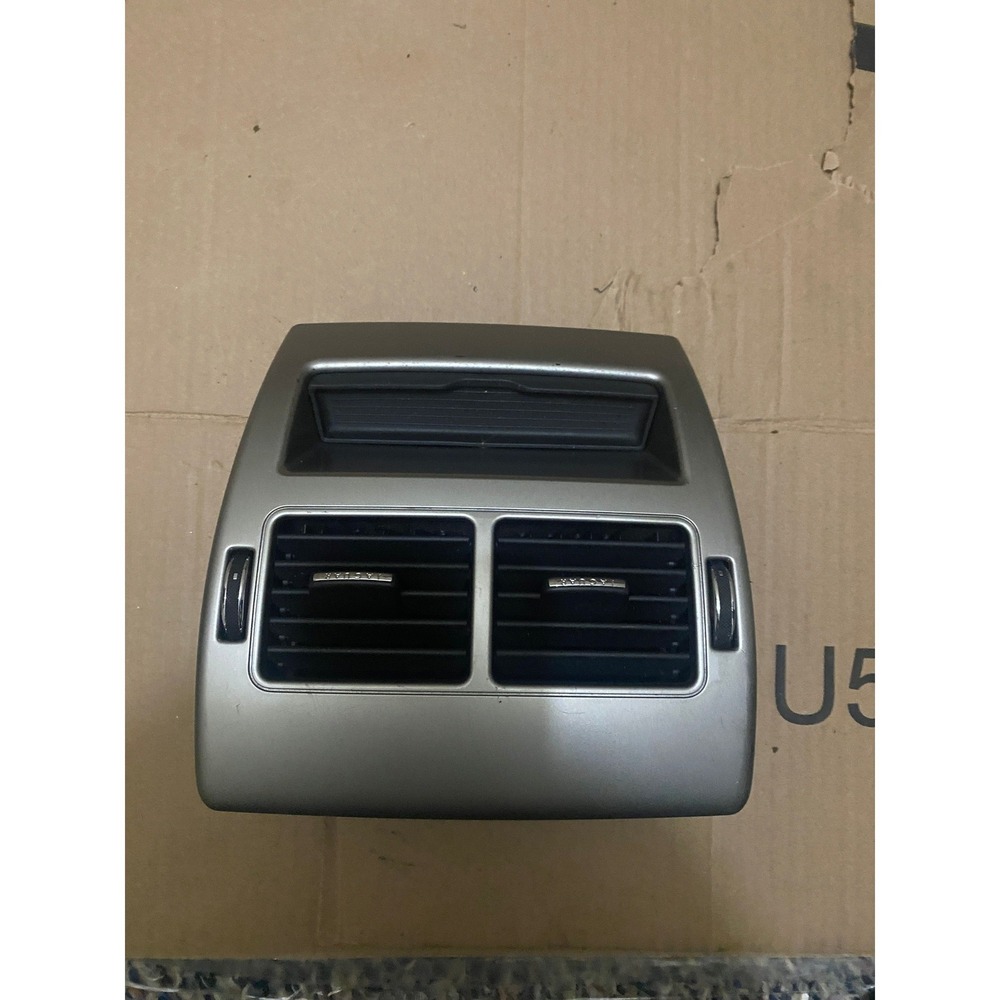 2009-2015 Jaguar XF Rear Center Console AC Air Vent Trim Panel Storage OEM